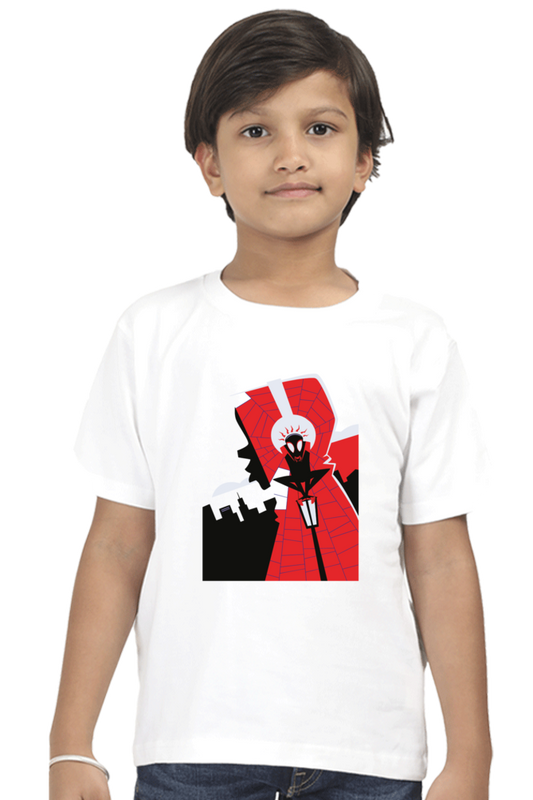 Web Kids T-Shirt White