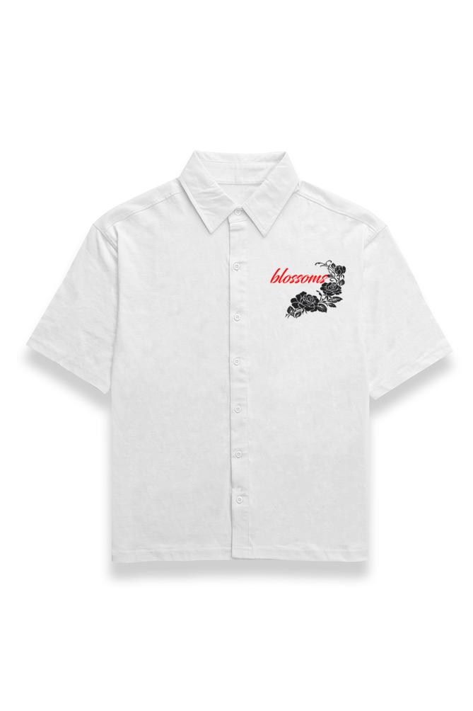Tiger and Rose Oversized Cotton Shirt