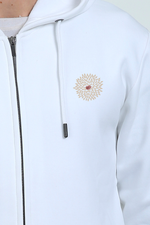 Calm Unisex Zipped Hoodie