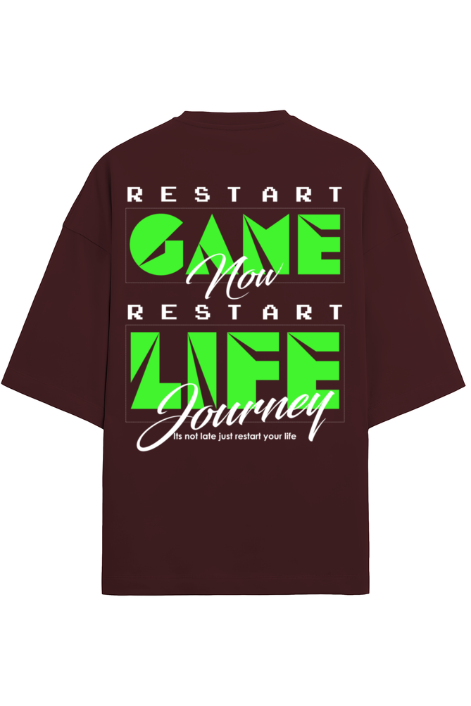 Restart Terry Oversized T-Shirt