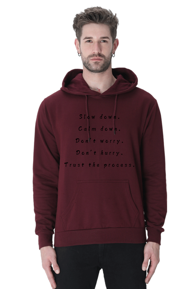 Trust the Process Unisex Casual Hoodie