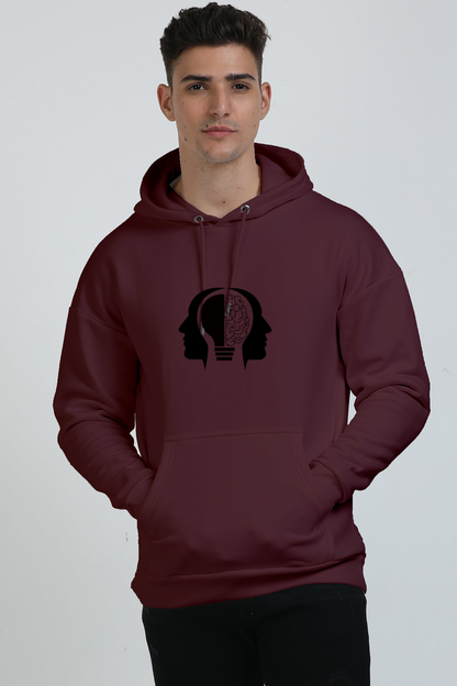 Memory Unisex Oversized Hoodie Maroon