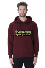 Start Casual Hoodie Maroon