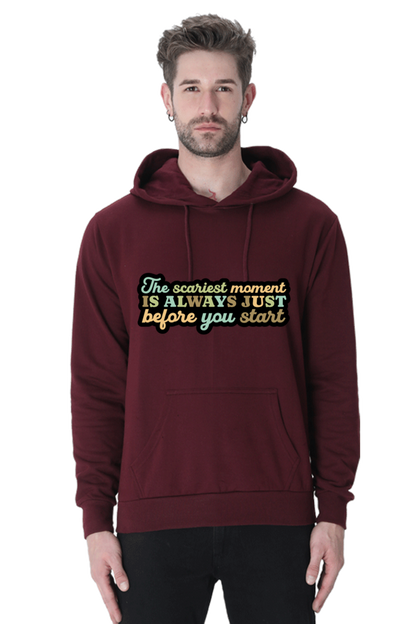 Start Casual Hoodie Maroon