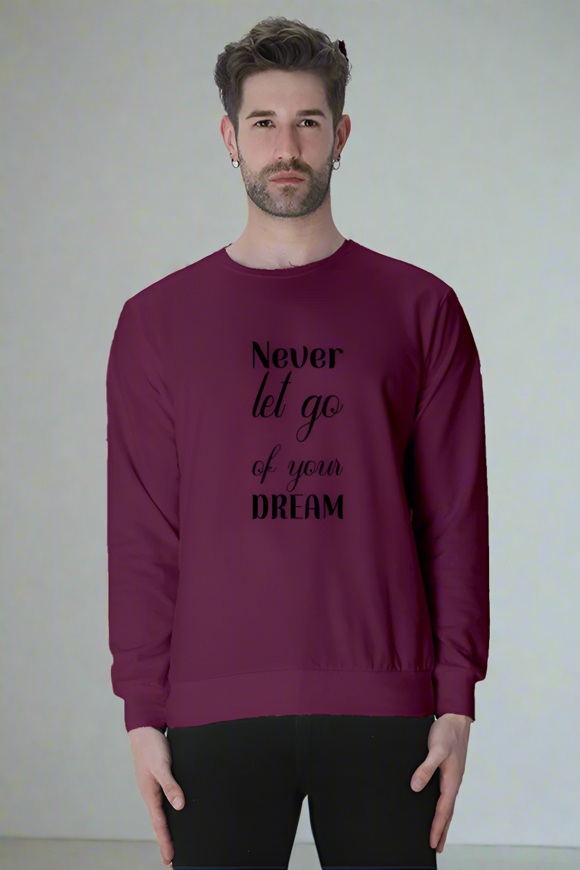 Never let go Unisex Casual Sweatshirt