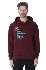 Coder Casual Hoodie Maroon
