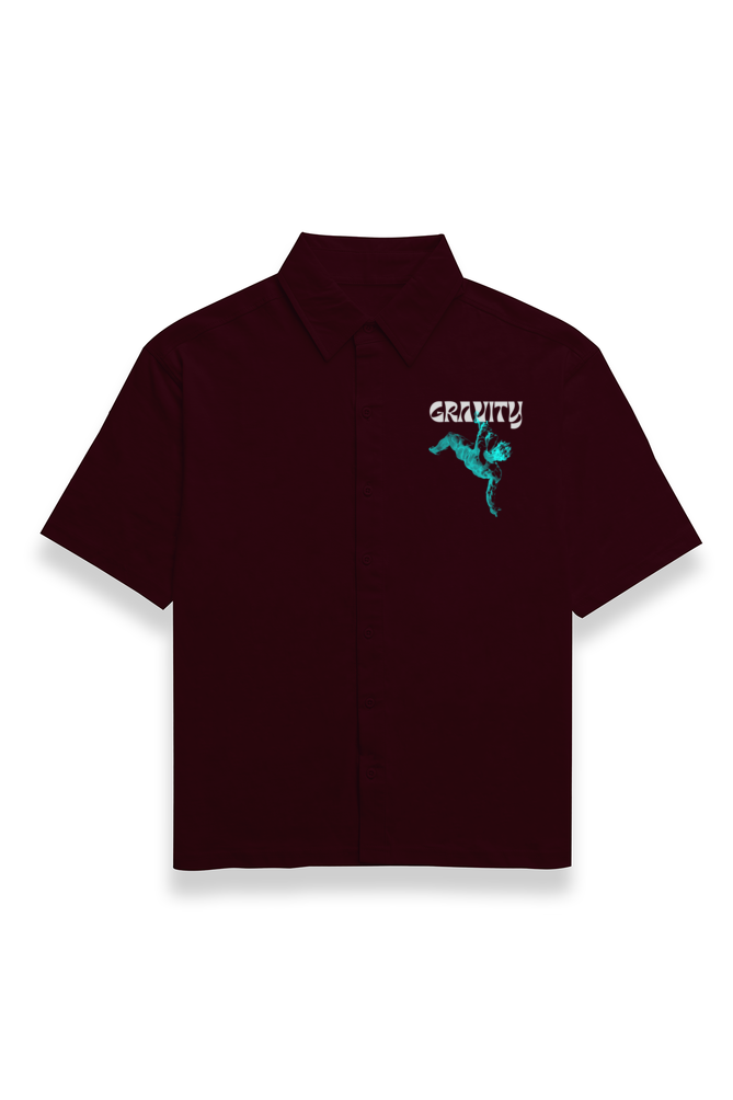 Gravity 20xx Oversized Cotton Shirt offer