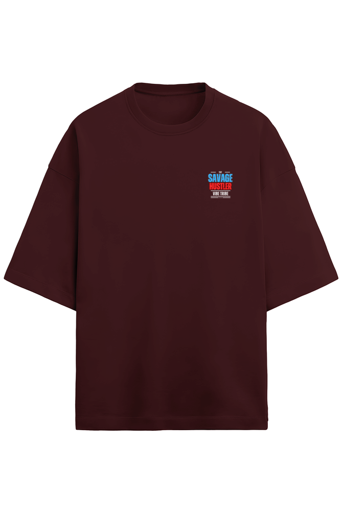 Savage Hustler Terry Oversized T-Shirt