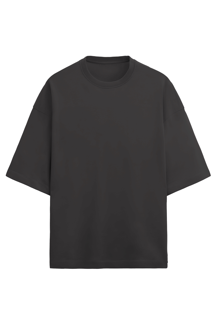 Black Terry T-Shirt and Shorts Set