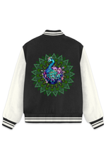 Peacock Varsity Jacket