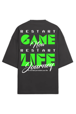 Restart Terry Oversized T-Shirt