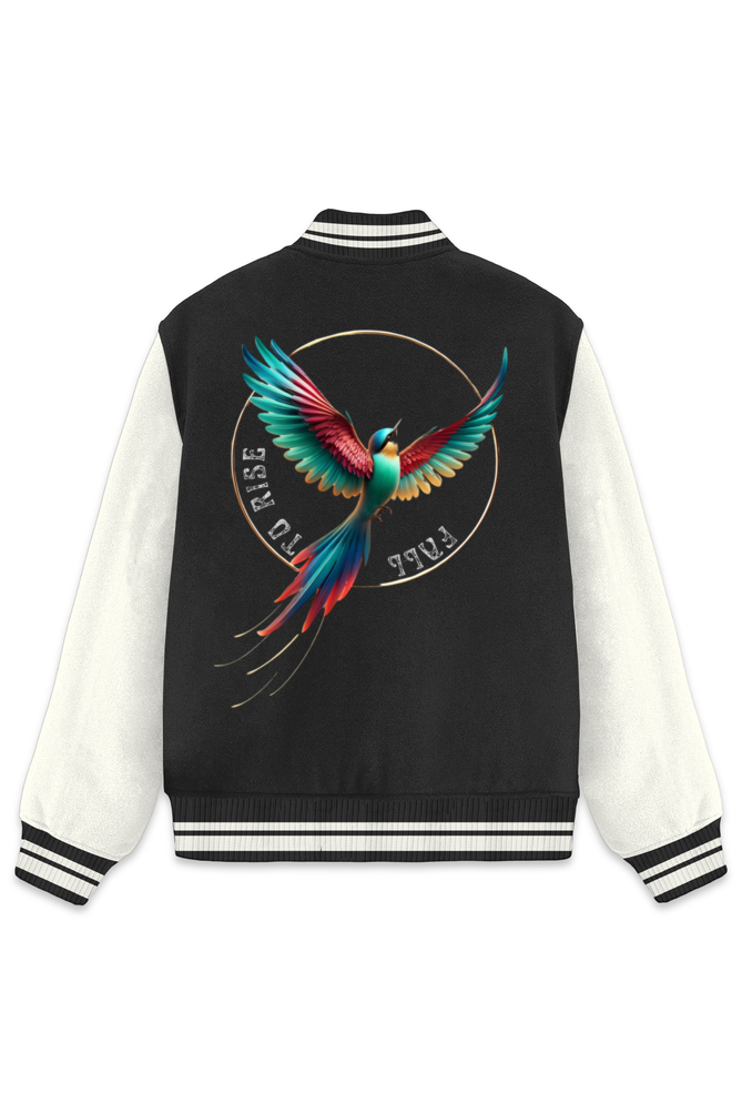 Fall to Rise Varsity Jacket