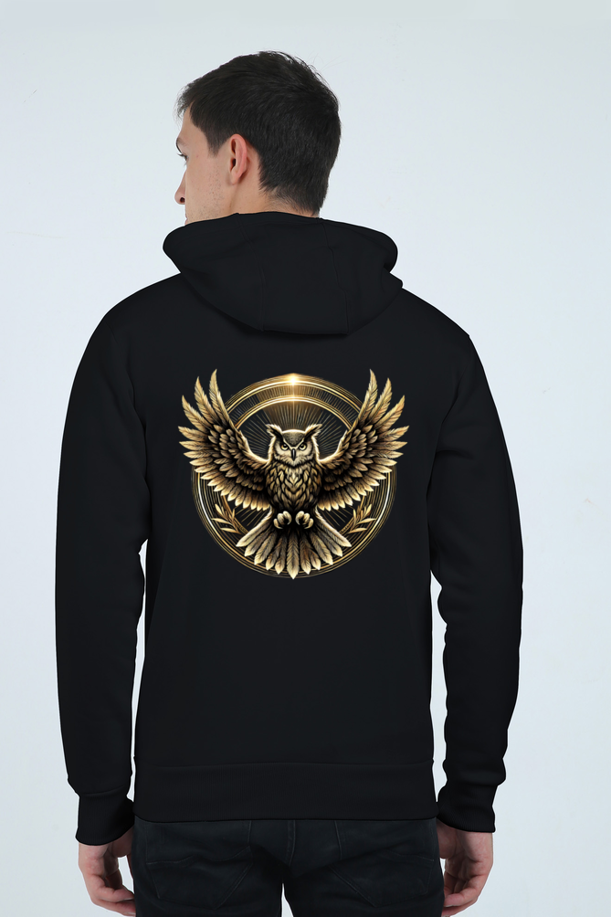 Owl Unisex Zipped Hoodie