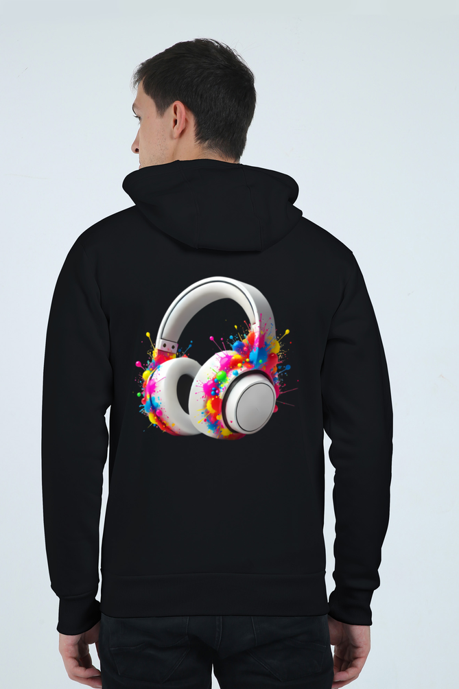 Headphone Unisex Zip hoodie