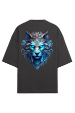 Wolf Terry Oversized T-Shirt Black