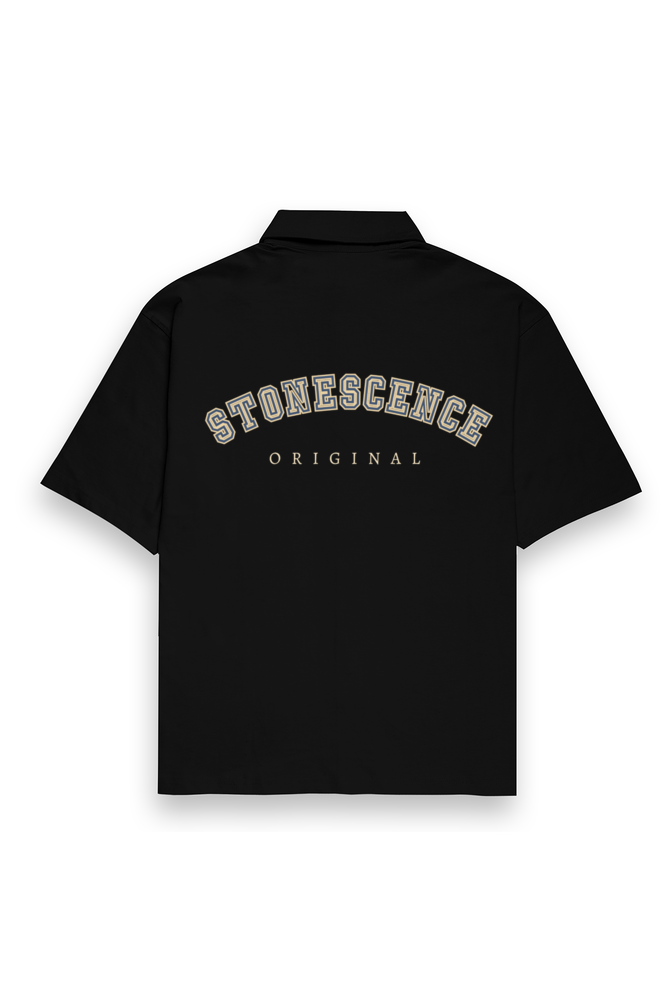 Original Oversized Cotton Shirt Offer Black