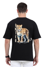 Jungle Fever Oversized T-Shirt Black