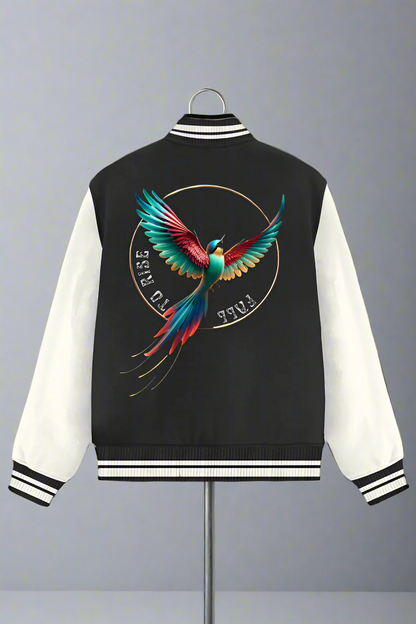 Fall to Rise Varsity Jacket