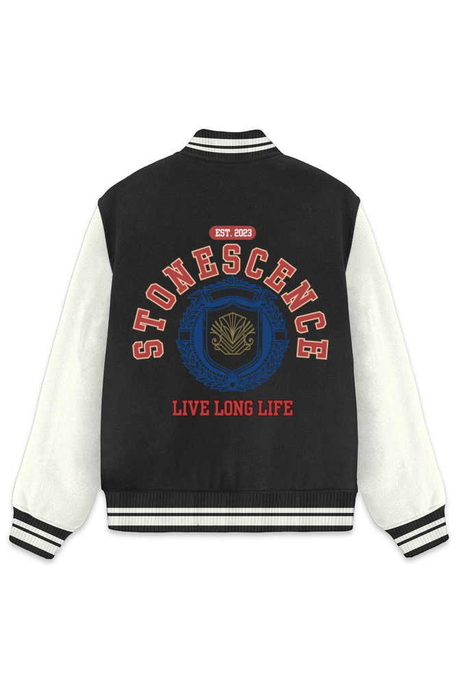 Stonescence Varsity Fully Printed Heavy GSM Jacket