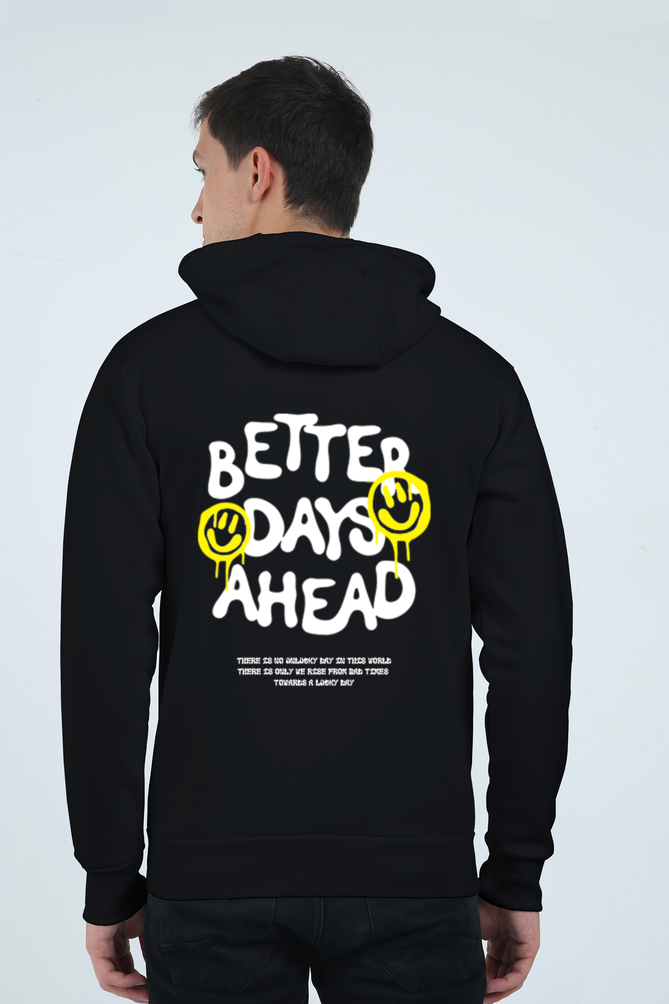 Better days Unisex Zipped Hoodie