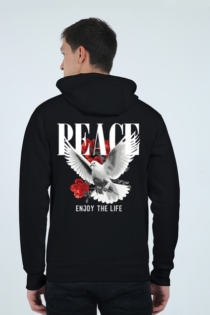 Peace Unisex Zipped Hoodie