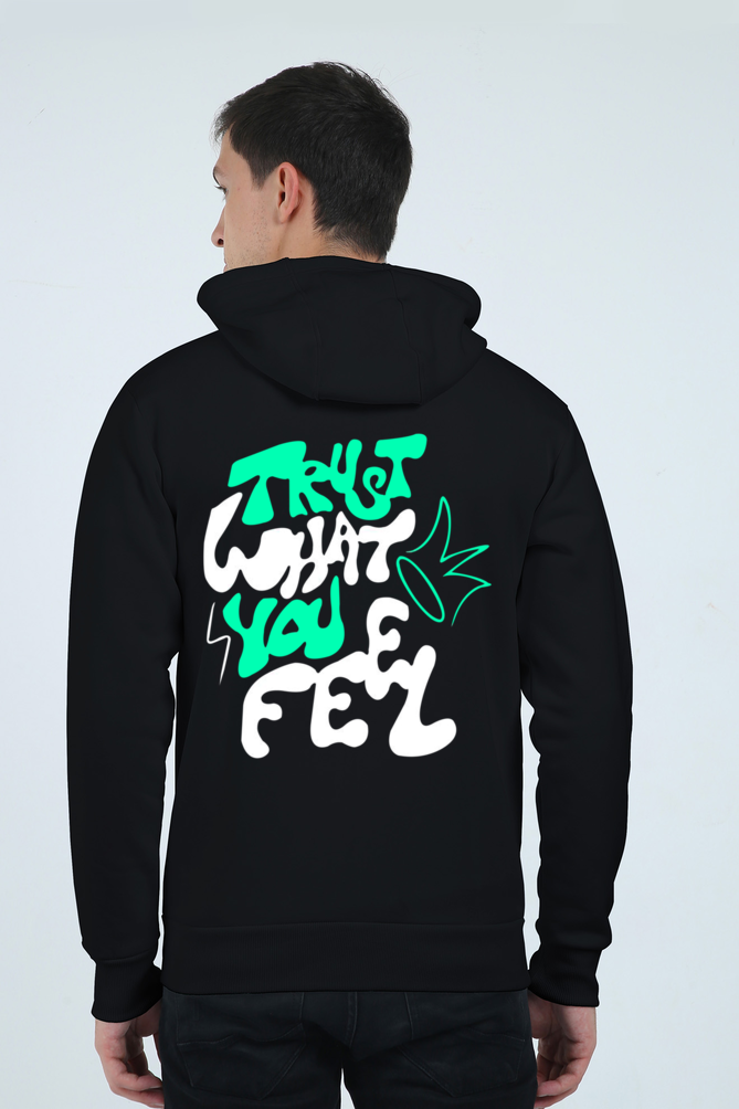 Trust Black Unisex Zipped Hoodie