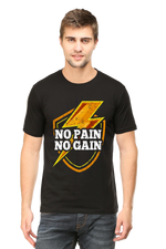 No Pain Half Sleeve T-Shirt