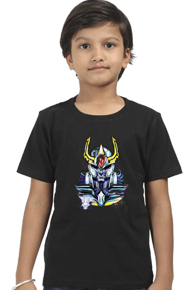 Steel Kids T-Shirt Black