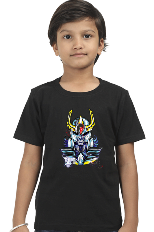 Steel Kids T-Shirt Black