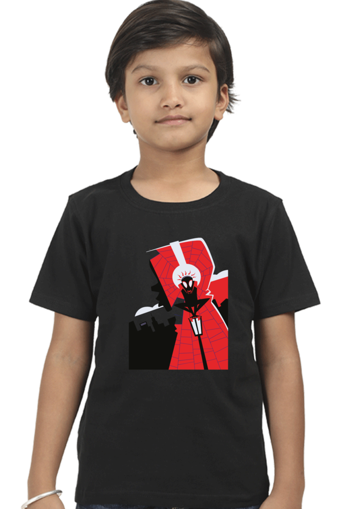 Web Kids T-Shirt Black