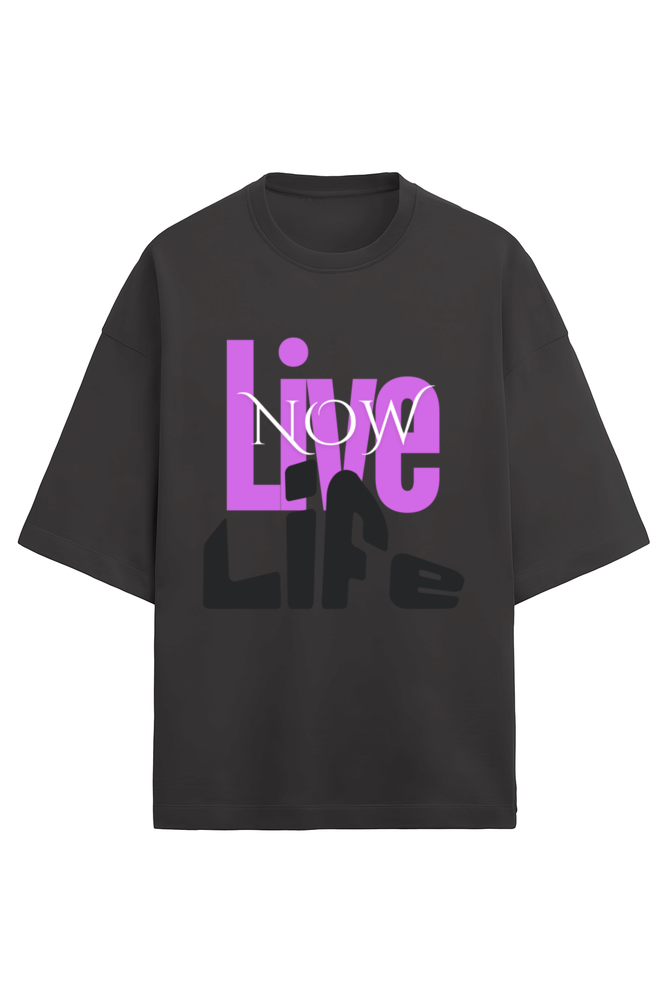 Unisex Live Life Now Oversized T-Shirts and Shorts