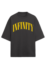 Infinity Terry Oversized T-Shirt Black