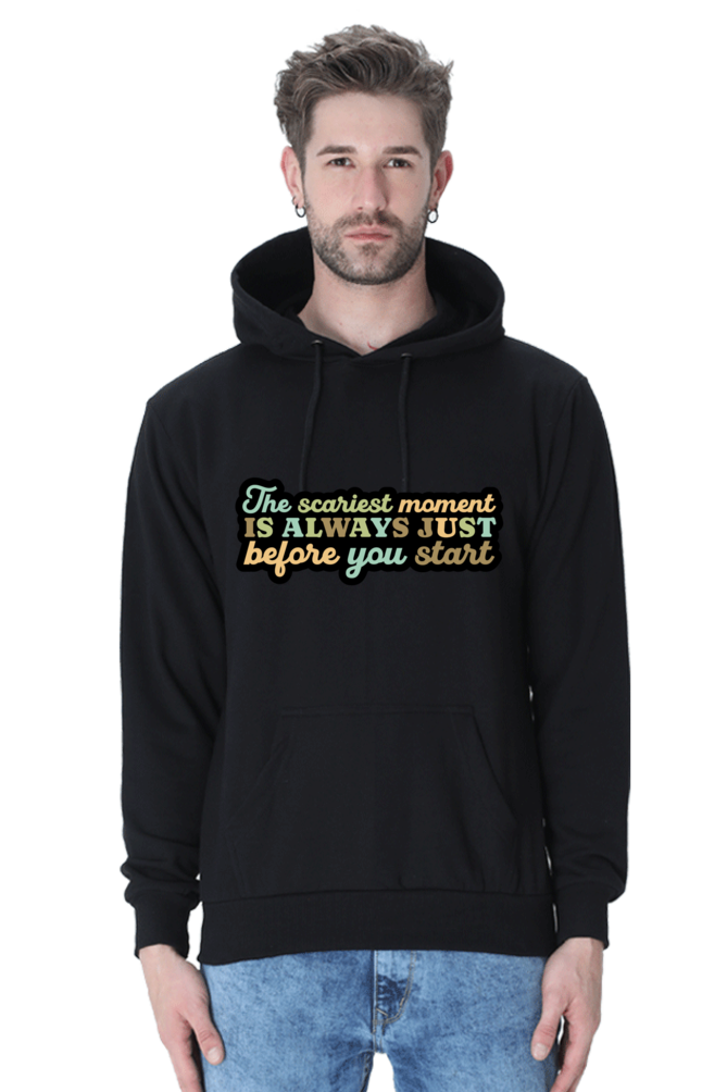 Start Unisex Casual Hoodie Black