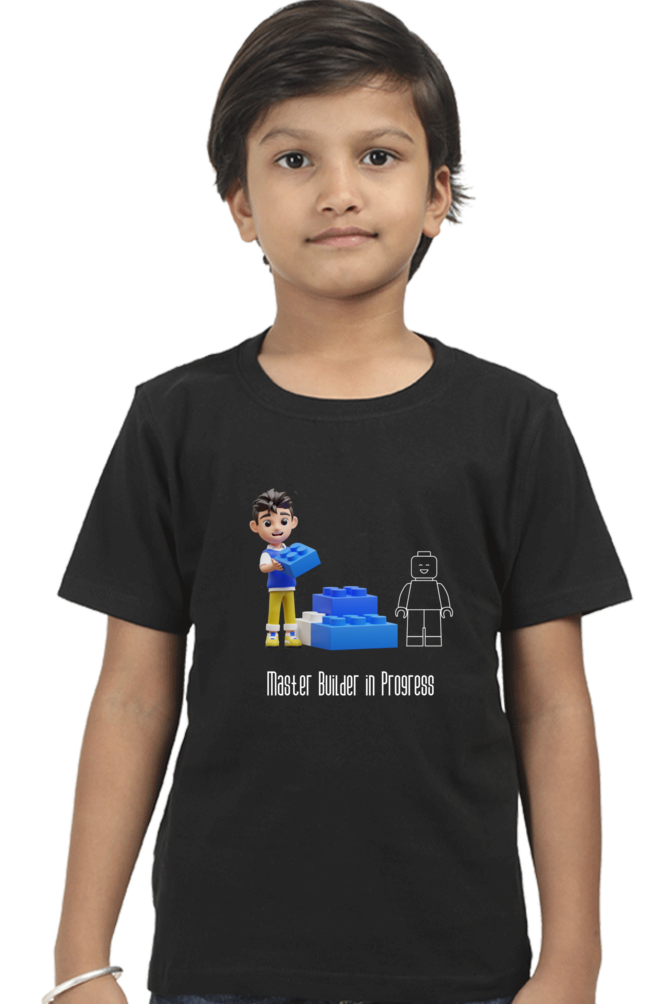 Lego Build Lite Kids T-Shirt Black