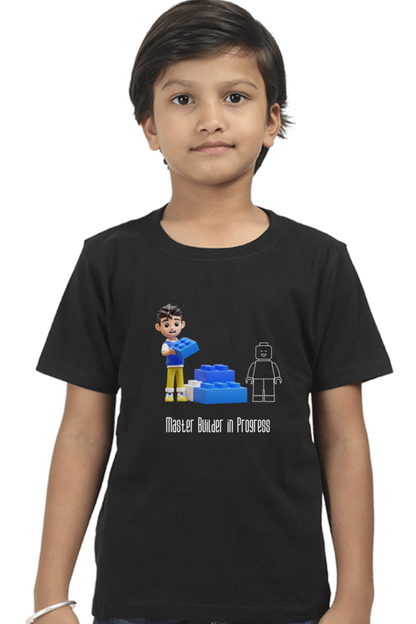 Lego Build Lite Kids T-Shirt Black