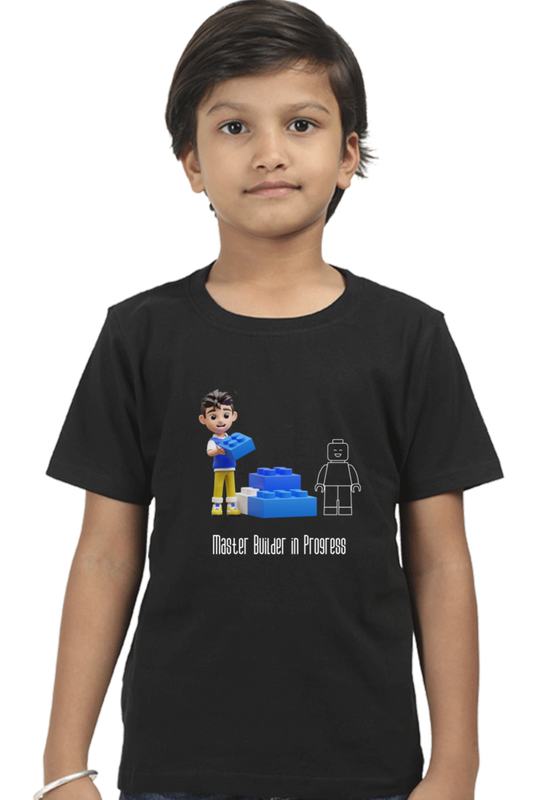 Lego Build Lite Kids T-Shirt Black