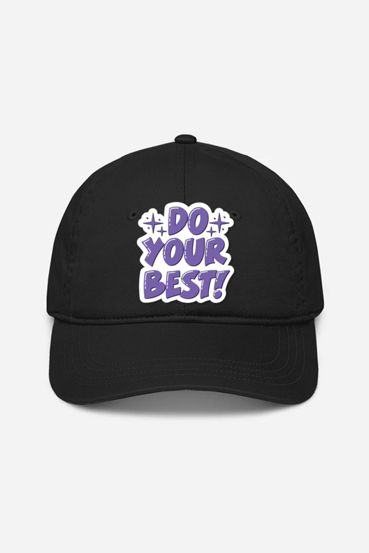 Do your best Unisex Cap Black Standard