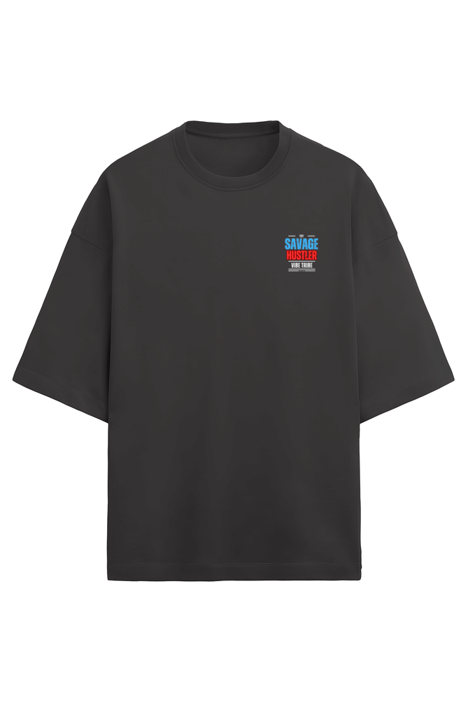 Savage Hustler Terry Oversized T-Shirt