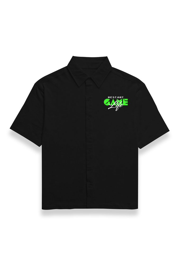 Restart Oversized Cotton Shirt offer