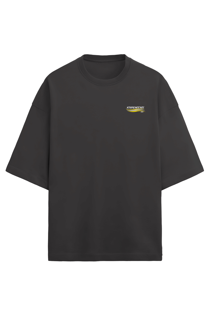 Stonescence 2023 Terry Oversized T-Shirt Black