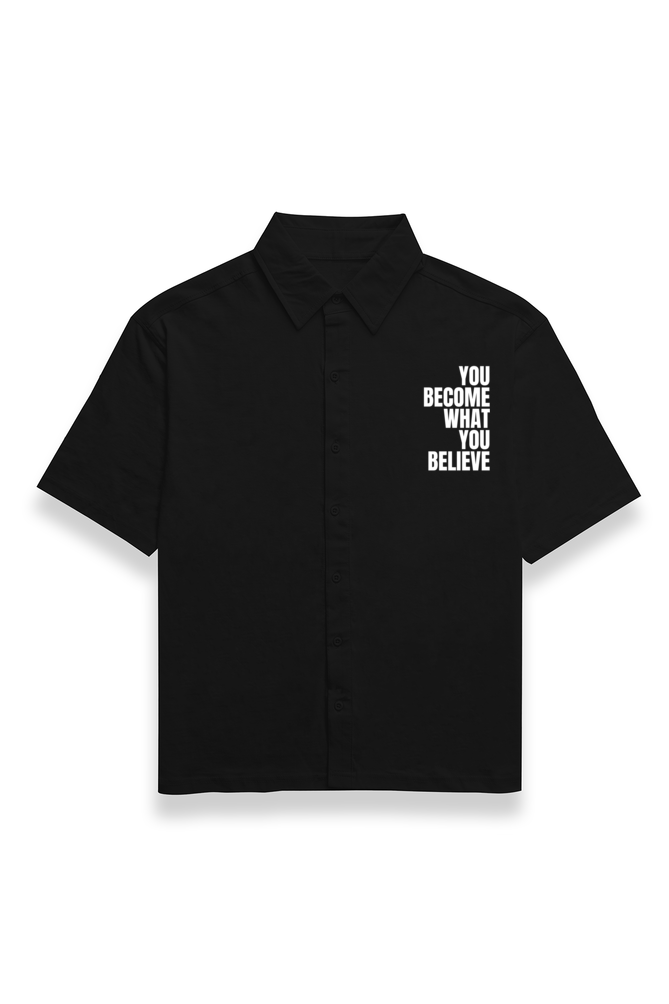 Believe Oversized Cotton Shirt