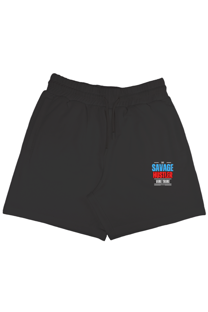 Savage Hustler Terry Shorts Black