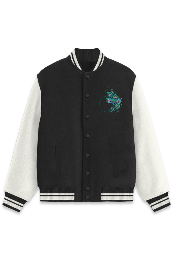 Peacock Varsity Jacket