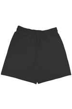 Black Terry T-Shirt and Shorts Set