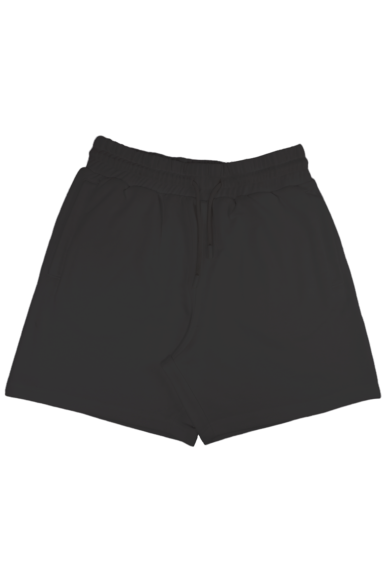 Black Terry T-Shirt and Shorts Set