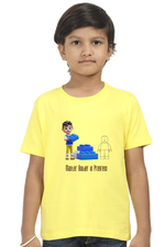 Lego Build Kids T-Shirt New Yellow