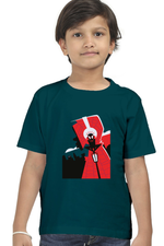Web Kids T-Shirt Petrol Blue