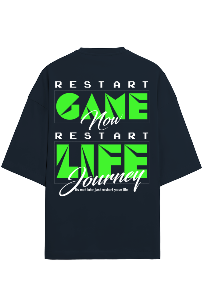 Restart Terry Oversized T-Shirt