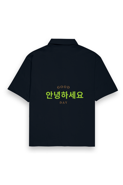 Unisex Annyeonghaseyo Oversized Shirt