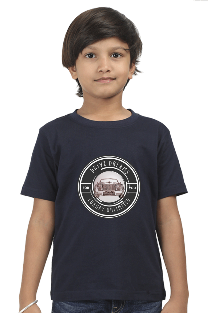 The Car Kids T-Shirt Navy Blue